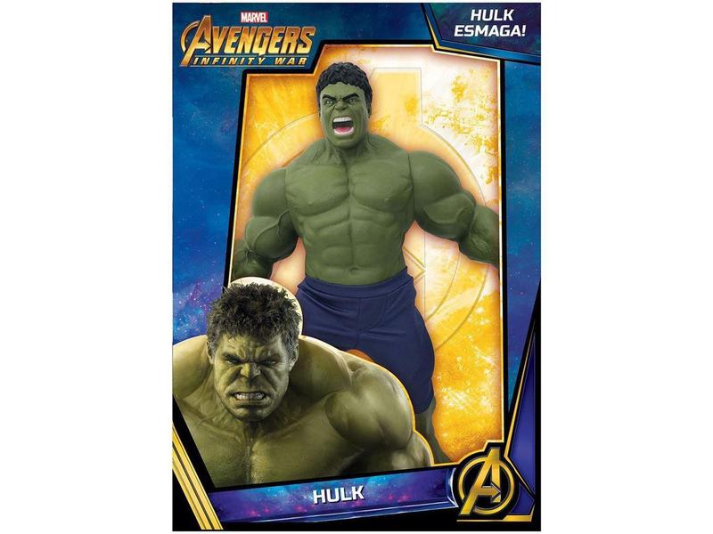 Boneco Hulk Guerra Infinita Marvel 50 Cm - Mimo Imagem de Boneco Hulk Guerra Infinita Marvel 50 Cm - Mimo