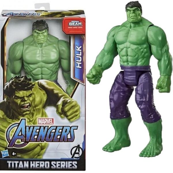 Imagem de Boneco Hulk Herói Vingadores Articulado 30cm Marvel Titan.