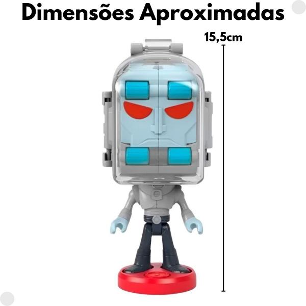 Imagem de Boneco Imaginext Dc Head Shifters Mr. Freeze e Snow Tank HGX78 - Mattel