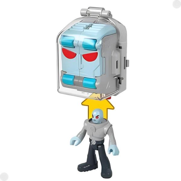 Imagem de Boneco Imaginext Dc Head Shifters Mr. Freeze e Snow Tank HGX78 - Mattel