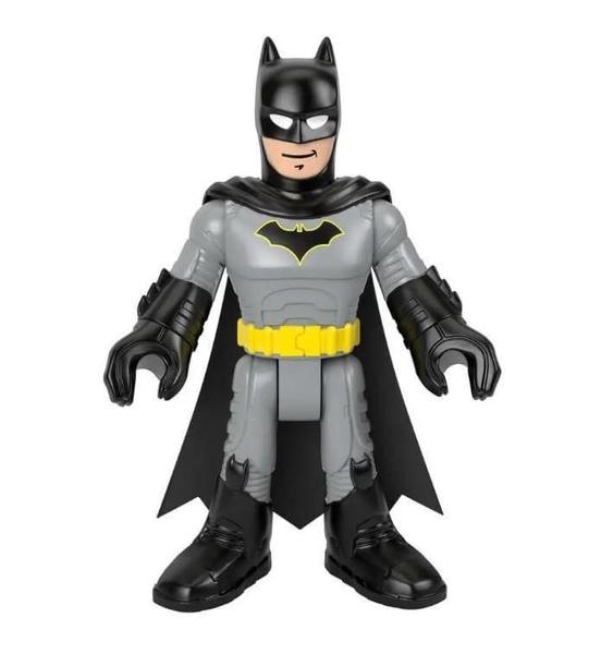 Imagem de Boneco Imaginext Dc Super Friends Xl Batman Preto/Cinza