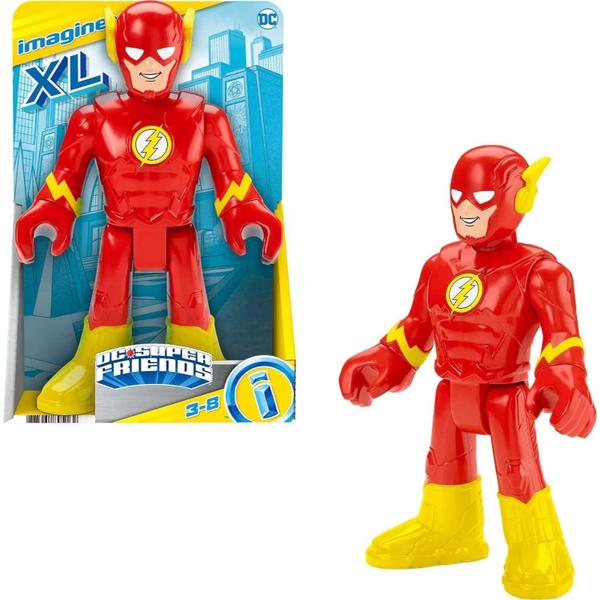 Imagem de Boneco Imaginext DC Super Friends XL - Flash - Mattel