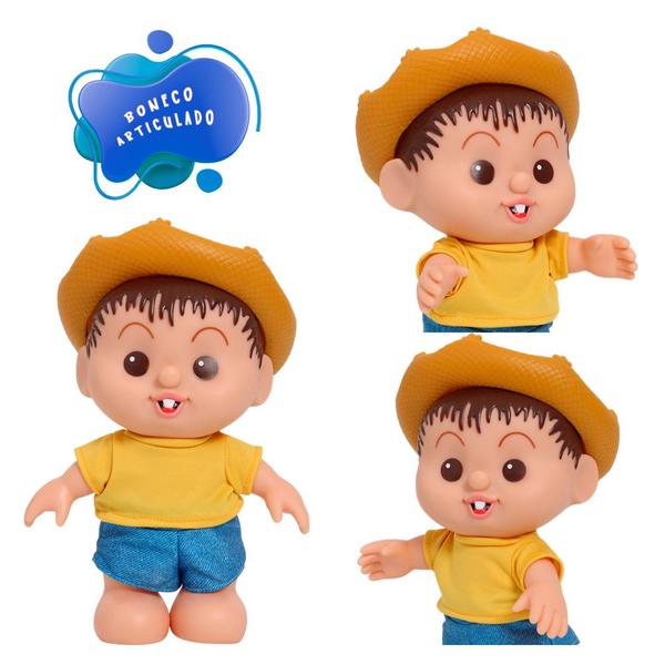 Imagem de Boneco Infantil Chico Bento Iti Malia Desenho Personagem