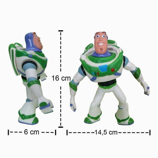 Imagem de Boneco Infantil De Vinil Articulado Lider Toy Story Buzz