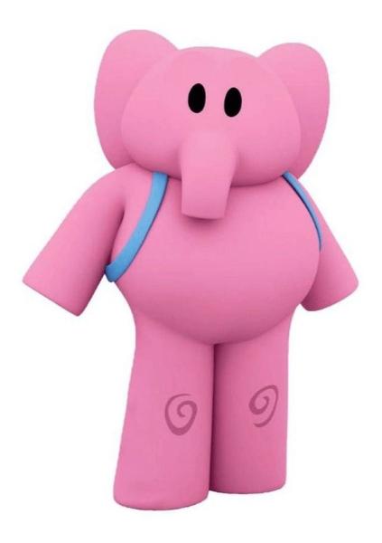 Imagem de Boneco Infantil De Vinil Elly Pocoyo Cardoso Toys