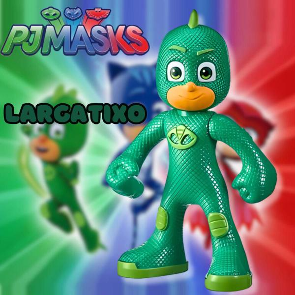 Imagem de Boneco Infantil Original PJ MASKS Corujita Menino Gato Largatixo Em Plástico Articulado Brinquedos Hasbro