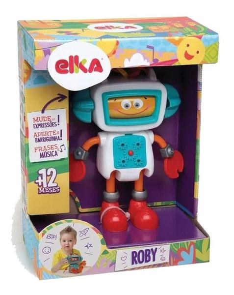 Imagem de Boneco Infantil Roby Robô De Atividades - Elka