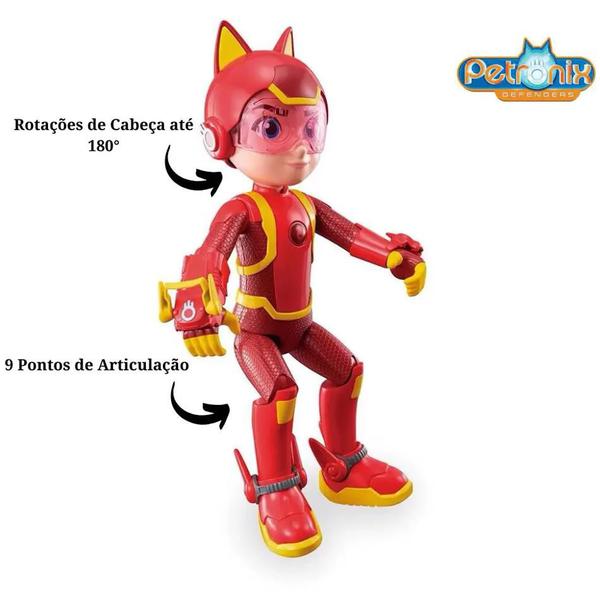 Imagem de Boneco Interativo 35cm - Petronix - Matt Luzes E Sons - Fun