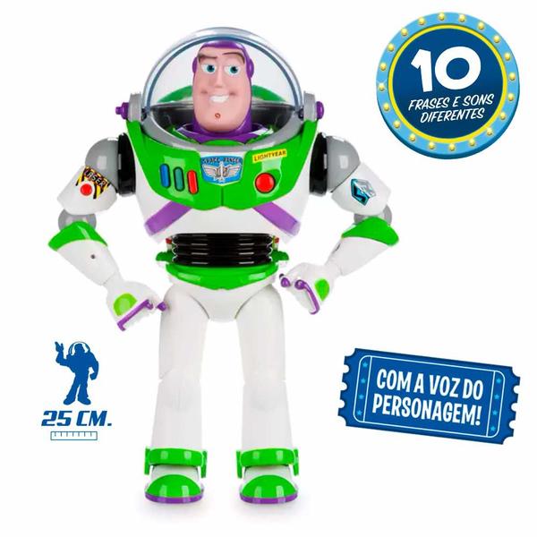 Imagem de Boneco Interativo - Disney Toy Story - Buzz com Frases - Toyng