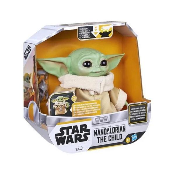 Imagem de Boneco Interativo Star Wars Mandalorian Baby Yoda The Child Hasbro