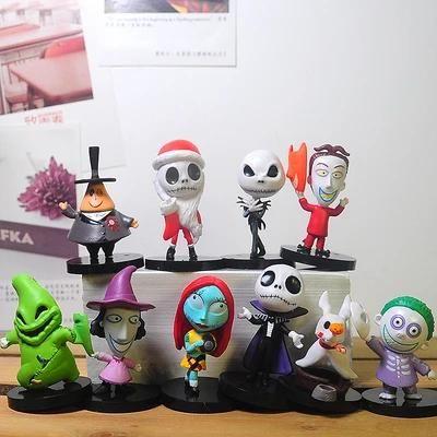 Imagem de Boneco Jack Skellington - Figura de Ação PVC - Pesadelo Antes do Natal