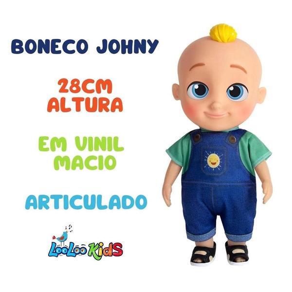 Imagem de Boneco Johny LooLoo Kids Figura Youtube Em Vinil Articulado