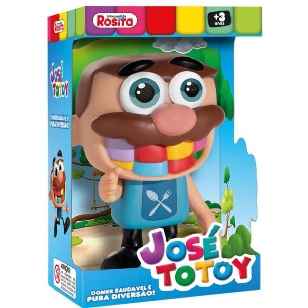 Imagem de Boneco José Comilão Infantil Original 18cm Totoykids Brinquedos Rosita