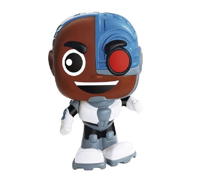 Imagem de Boneco Jovens Titãs Cyborg Colecionável  I Fandom Box - Lider