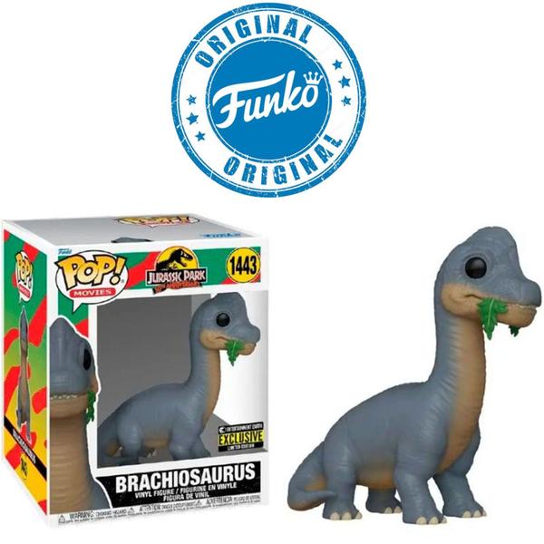 Imagem de Boneco Jurassic Park 30th Anniversary Brachiosaurus Limited Edition EE Pop Funko 1443 - 889698737128