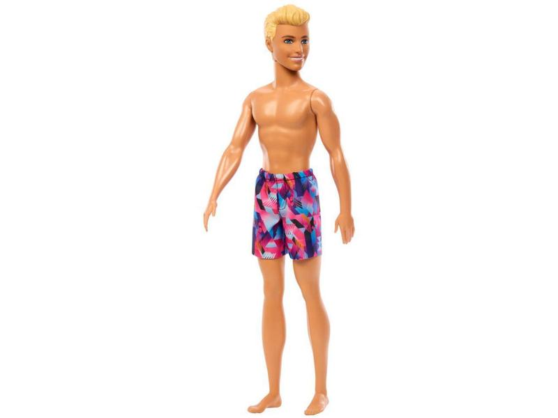 Imagem de Boneco Ken Barbie Fashion & Beauty Ken de Praia - com Acessórios Mattel