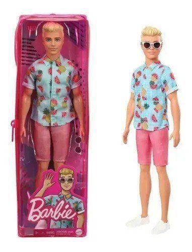 Boneco Ken Fashionista Sortido Unitário DWK44 Mattel - Boneco Ken