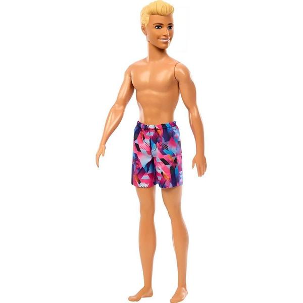 Imagem de Boneco Ken Mattel Barbie Traje de Praia Tie Dye Colorido