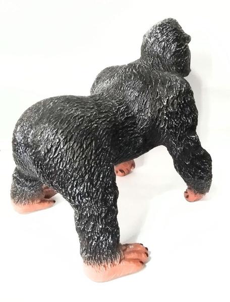 Imagem de boneco king kong gigante de borracha flexível 32cm realista