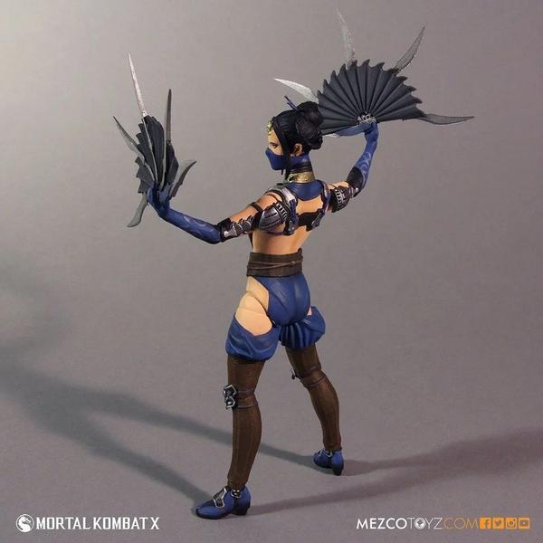 Imagem de Boneco Kitana Mortal Kombat X Mezco Toys