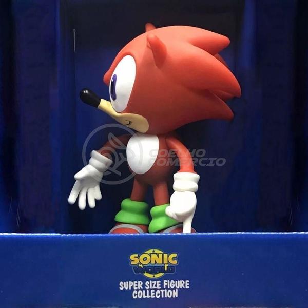 Boneco Knuckles The Echidna Grande Super Size 23Cm - Sonic - TIKTOYS Imagem de Boneco Knuckles The Echidna Grande Super Size 23Cm - Sonic