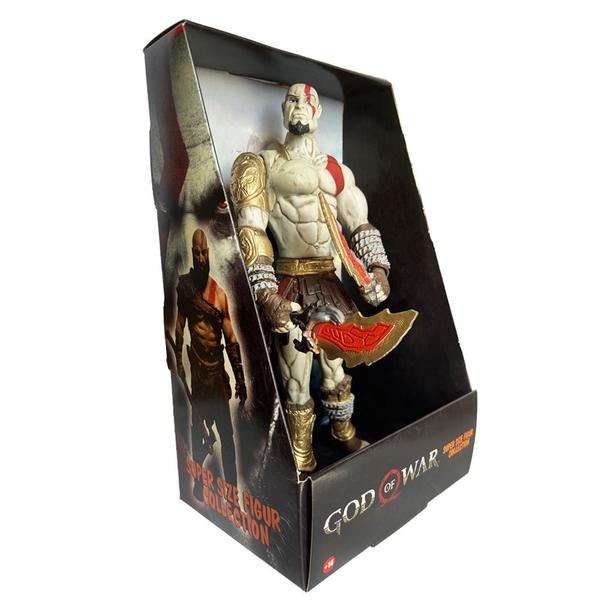 Imagem de Boneco Kratos Articulado Action Figure God of War 3 Grande