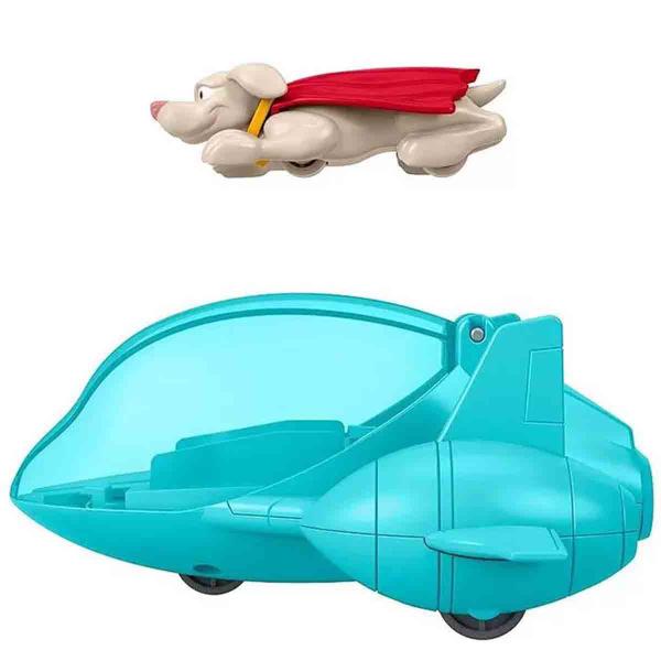 Imagem de Boneco Krypto e Nave Veículo Lançador - DC Super Pets - Fisher Price Mattel HGL18