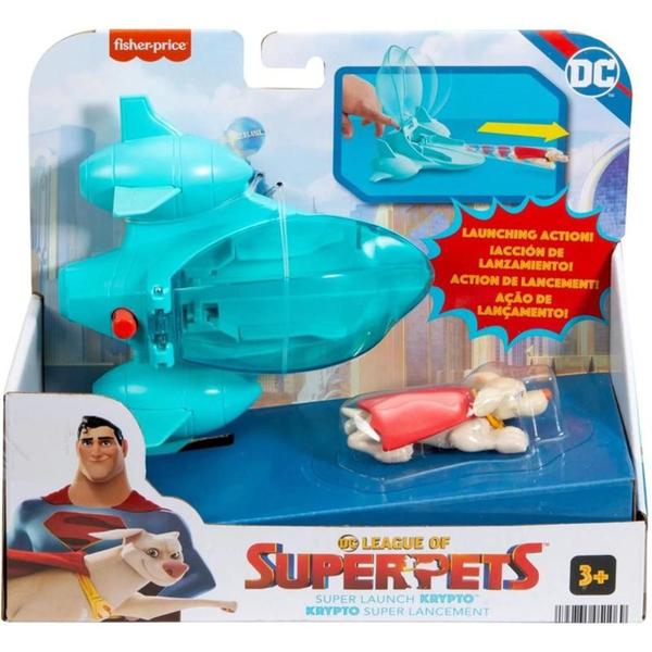 Imagem de Boneco Krypto Veículo Super Lançamento Fisher Price - Hgl18