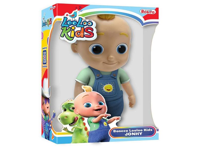 Imagem de Boneco LooLoo Kids Johny 28cm com Acessório - Rosita