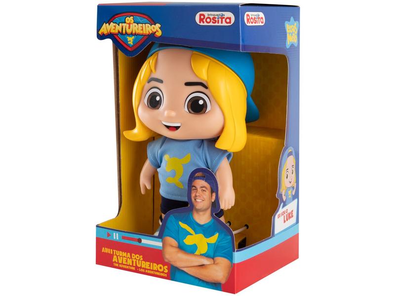 Boneco Luccas Neto Os Aventureiros 24cm Rosita Imagem de Boneco Luccas Neto Os Aventureiros 24cm Rosita