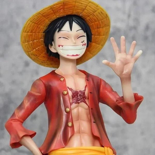 Imagem de Boneco Luffy One Piece 42,5cm - Figura de Ação Anime - Presente