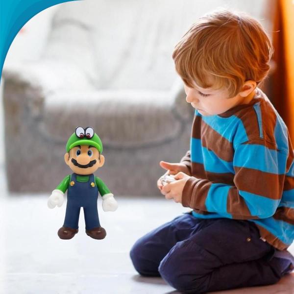 Imagem de Boneco Luigi Super Mario Com Garantia Entrega Rápida