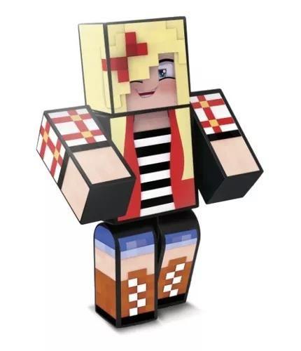 Boneco Lydia Authentic Games Streamers 25cm Articulado - Algazarra Brinquedos Imagem de Boneco Lydia Authentic Games Streamers 25cm Articulado