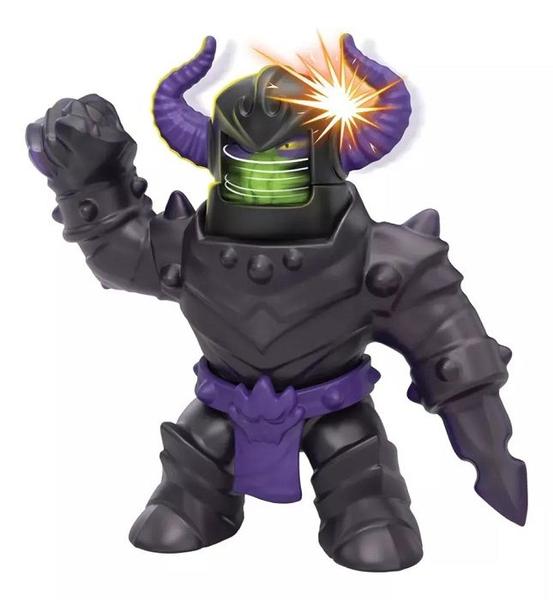 Imagem de Boneco Macio Estica 3X  Heroes Goo Jit Zu Goo Stretch Strikers 12 Cm  - Black Knight Orbitox -  Sunny