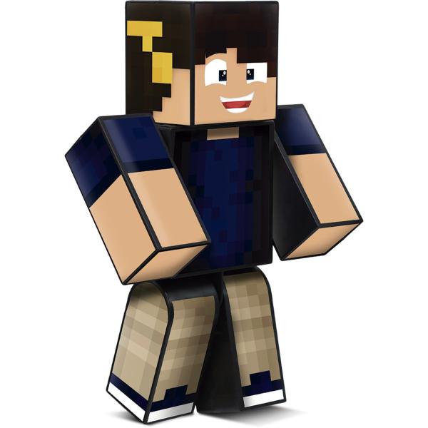 Imagem de Boneco Marcelo DRV Turma Problems-Pq 25cm-Minecraft Youtube