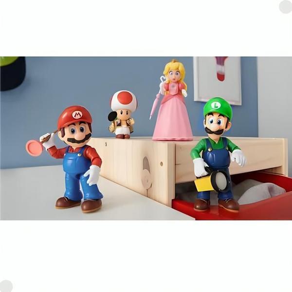 Imagem de Boneco Mario De 13Cm Acessórios Super Mario Filme 4264 Sunny