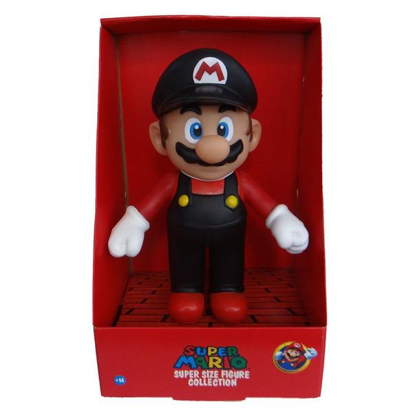 Imagem de Boneco Mario Flying Preto - Super Mario Bros Grande