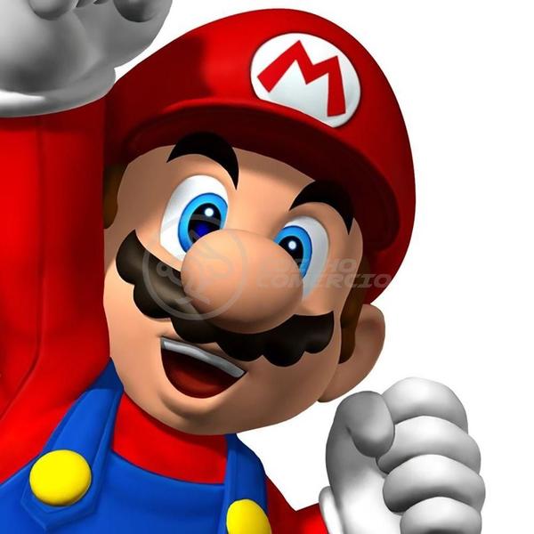 Imagem de Boneco Mario Grande Super Size 23Cm - Super Mario