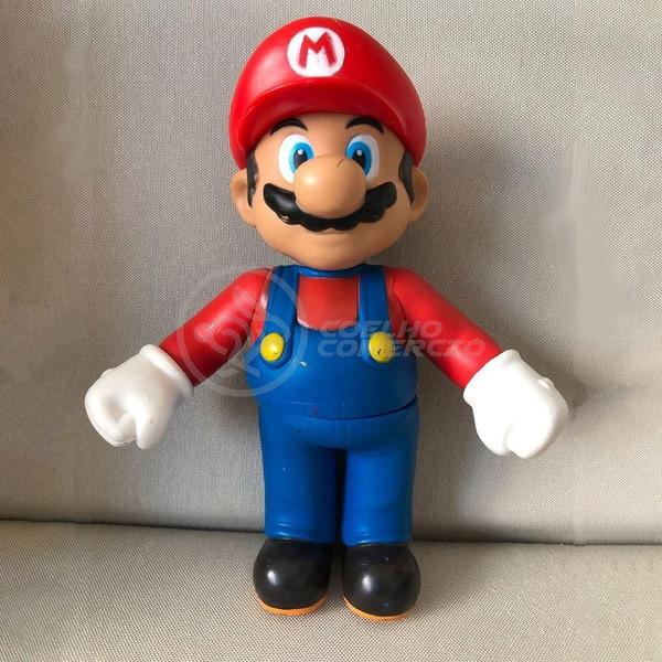 Imagem de Boneco Mario Grande Super Size 23Cm - Super Mario