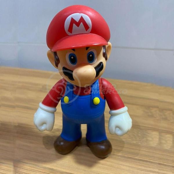 Imagem de Boneco Mario Grande Super Size 23Cm - Super Mario