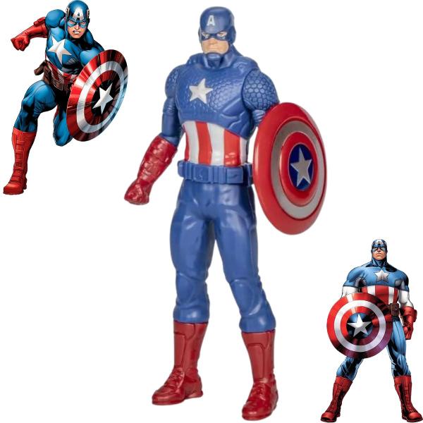 Imagem de Boneco Marvel Avengers Capitão América Basic - B1686 Hasbro 