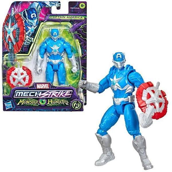 Imagem de Boneco Marvel Avengers Capitao America Monster Hunter Hasbro