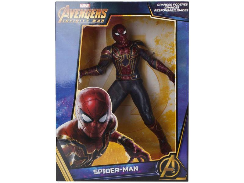 Imagem de Boneco Marvel Avengers Homem Aranha 50cm - Mimo