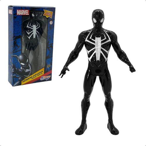 Imagem de Boneco marvel homem aranha black 22cm