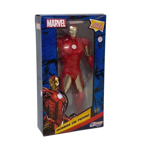 Imagem de Boneco Marvel HOMEM DE FERRO - Boneco dos Vingadores - Marvel All Seasons - PANAMI