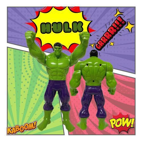 Imagem de Boneco Marvel Hulk Articulado Grande Vingadores Original