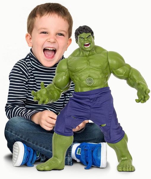 Imagem de Boneco Marvel Hulk Gigante com sons e Frases Mimo 0581