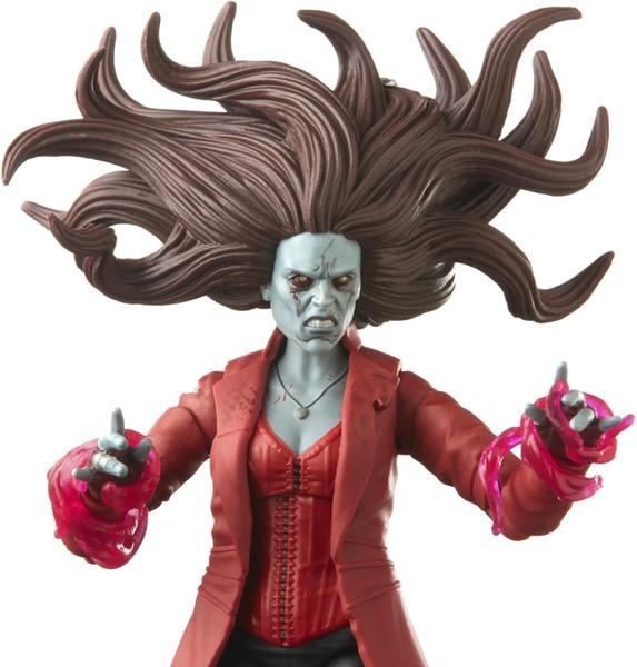 Imagem de Boneco Marvel Legends Series - Figura de 15 cm com Acessórios - Feiticeira Escarlate Zumbi - F3703 - Hasbro