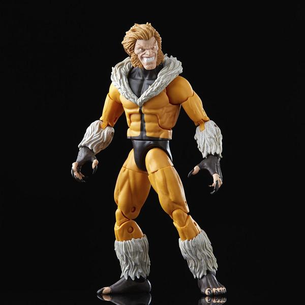 Imagem de Boneco Marvel Legends Series X-Men Build-a-Figure, Figura 15 cm Dentes-de-Sabre 100%original