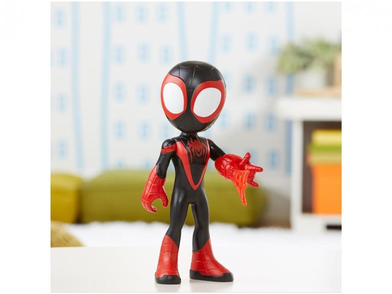 Boneco Marvel Miles Morales Homem-Aranha - 22cm com Acessório Hasbro Imagem de Boneco Marvel Miles Morales Homem-Aranha - 22cm com Acessório Hasbro